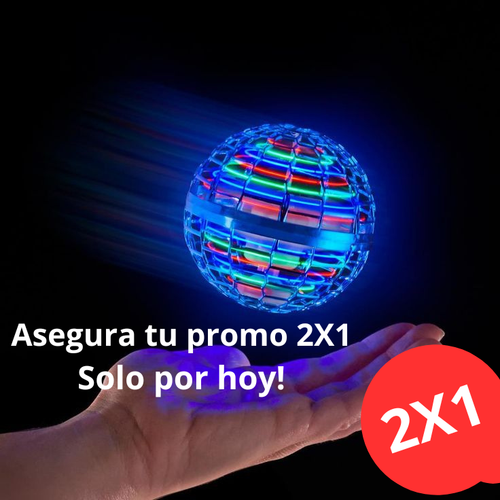 Mini Dron Bola Giratoria Mágica Azul | Llévate 2 por la compra de 1